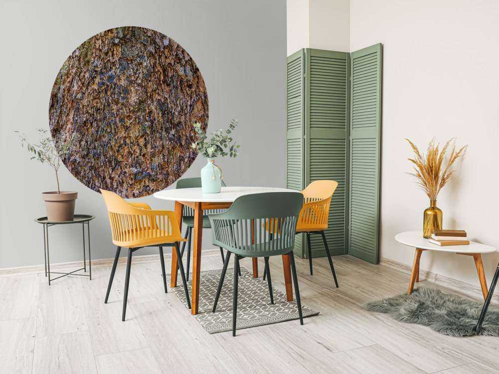 Corteccia d'albero marrone 