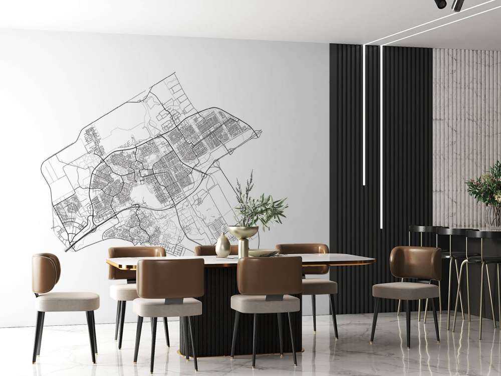 Pianta di Almere, bianco