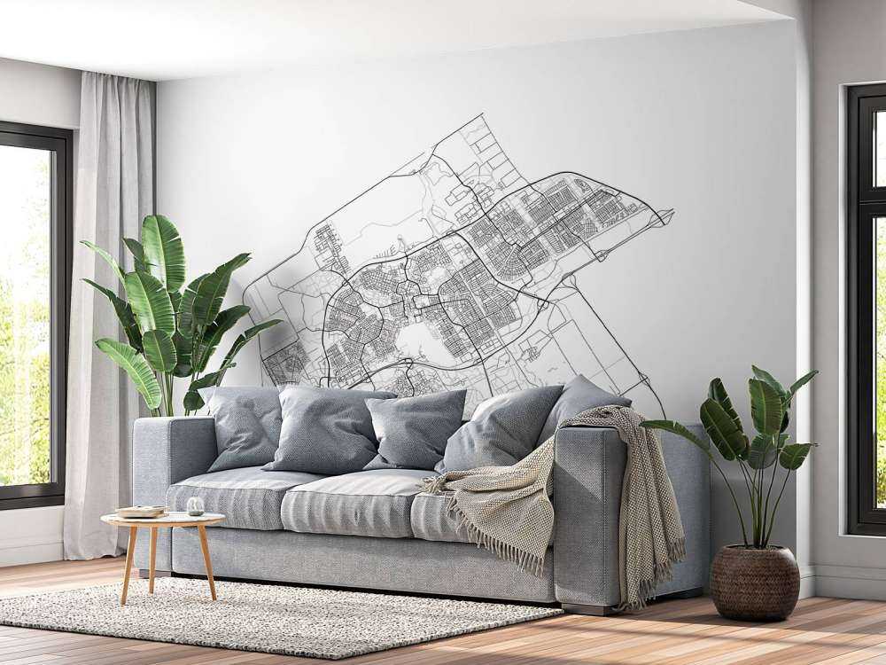 Pianta di Almere, bianco