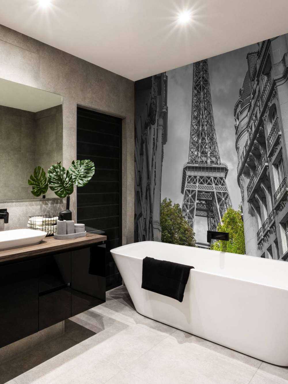 Torre Eiffel in bianco e nero