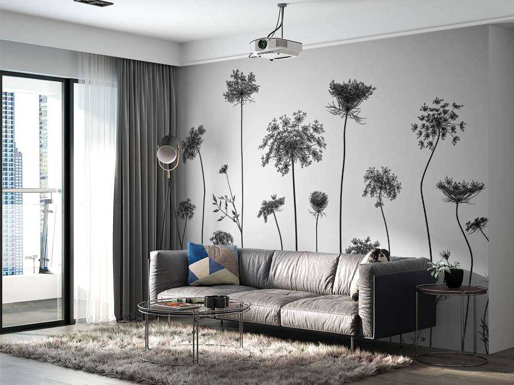 Prezzemolo di mucca in bianco e nero