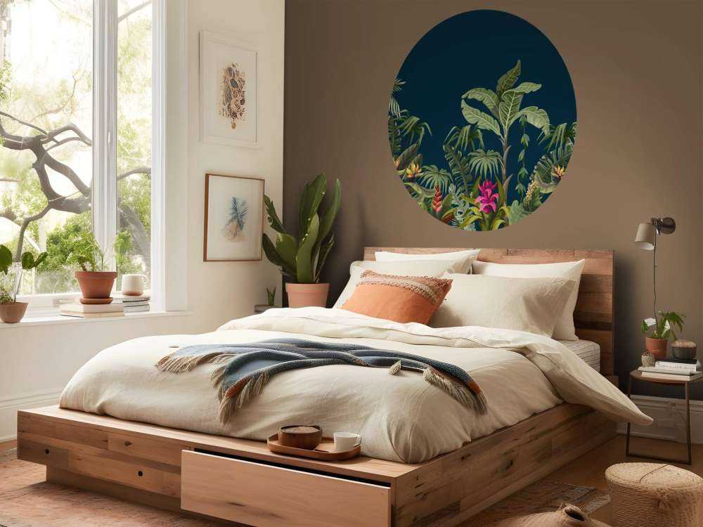 Fiori e alberi della giungla