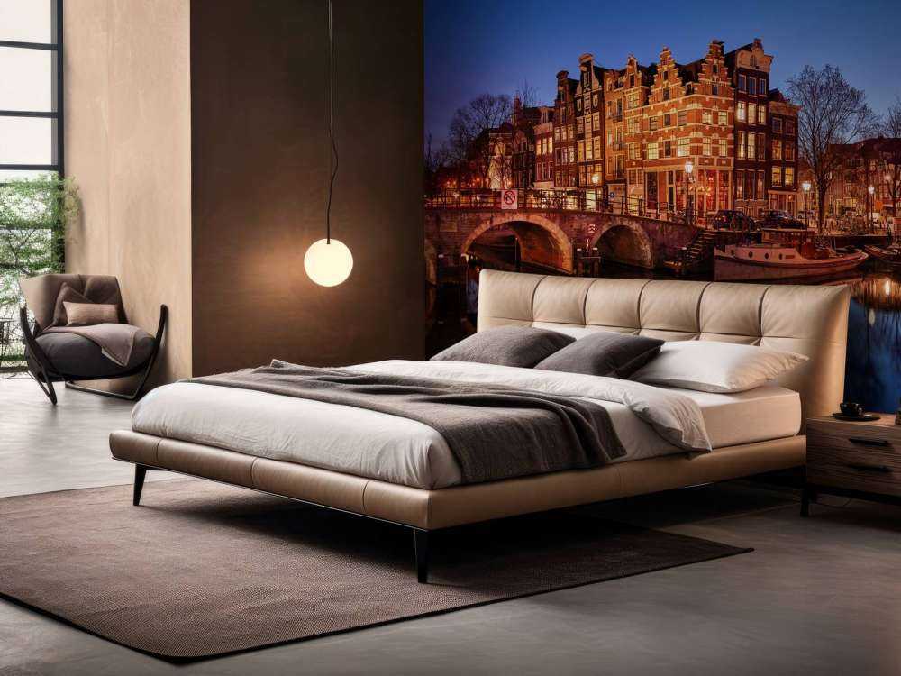 Case illuminate lungo il canale