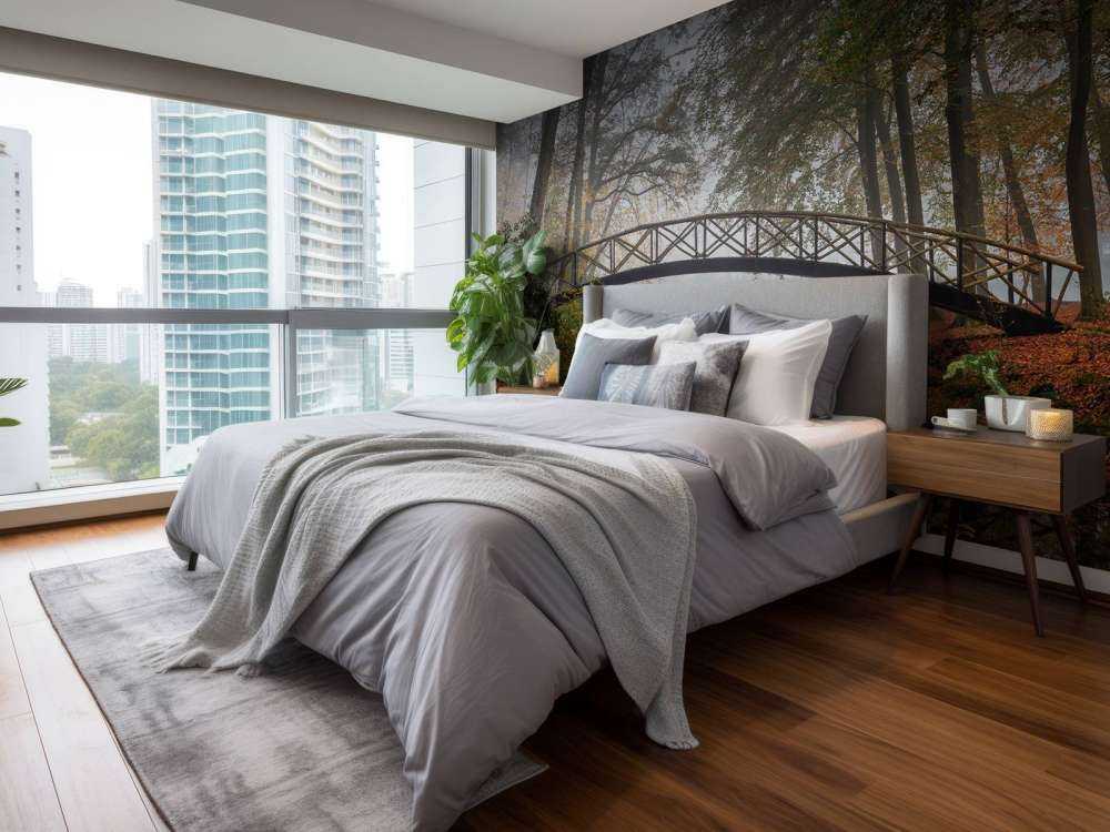 Ponte tra gli alberi