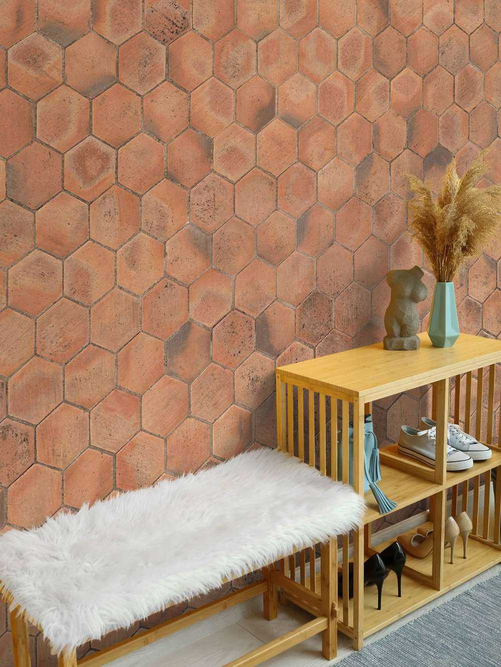 Pavimento in pietra non lucidata