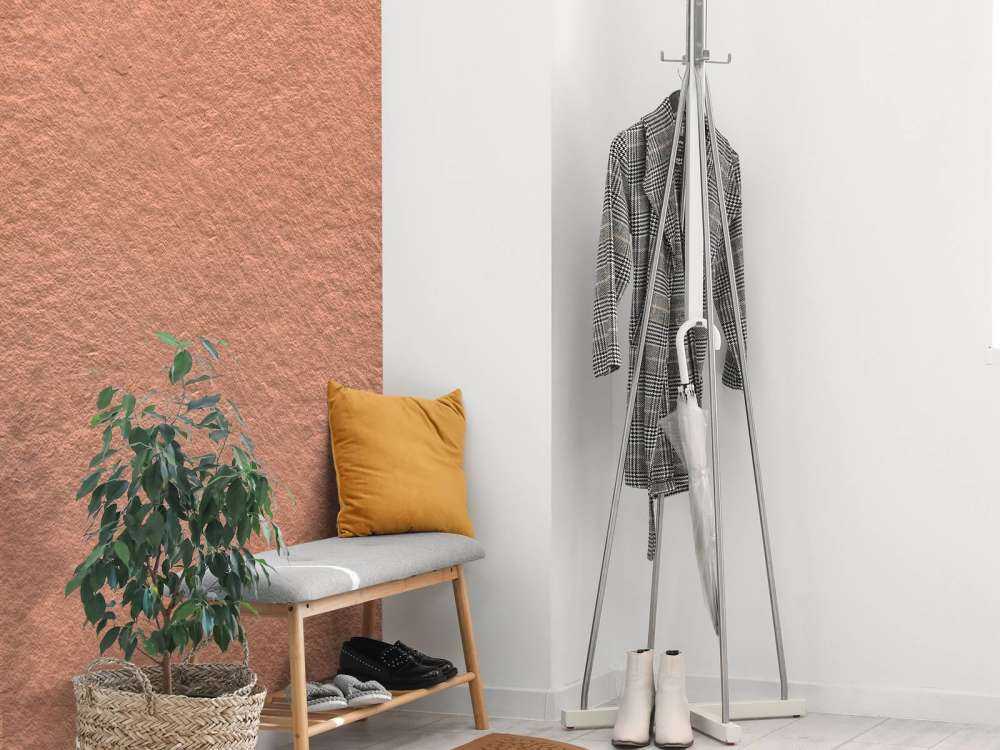 Calcestruzzo con struttura in terracotta