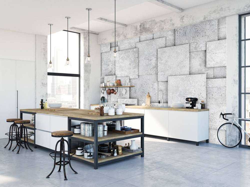 Piastrelle quadrate in 3D