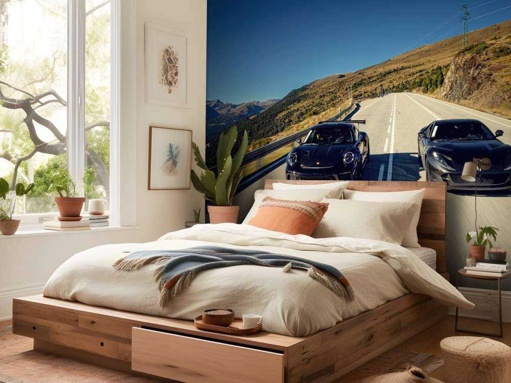 Supercar nere in montagna