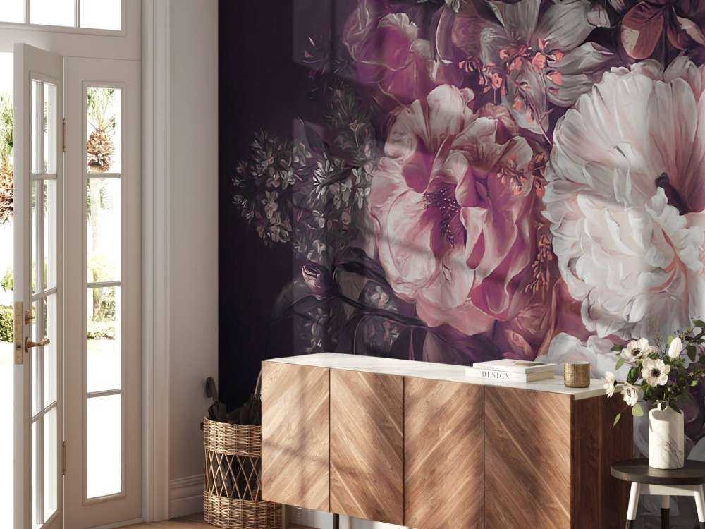 Bouquet con lilla rossa