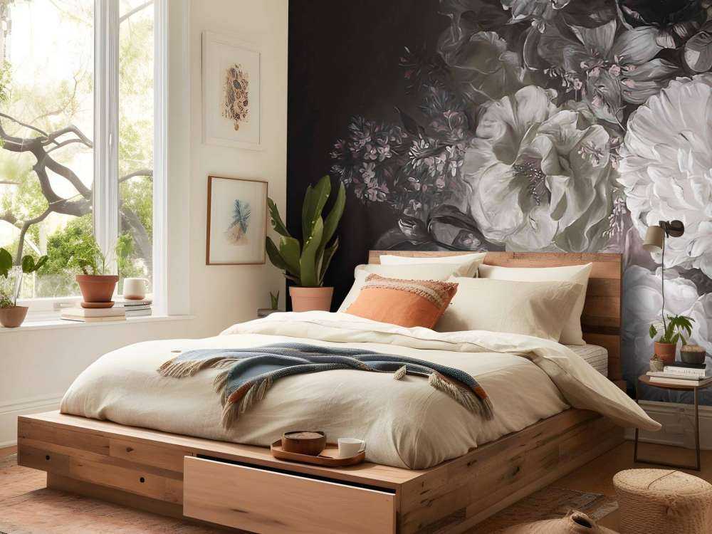 Bouquet con lilla verde