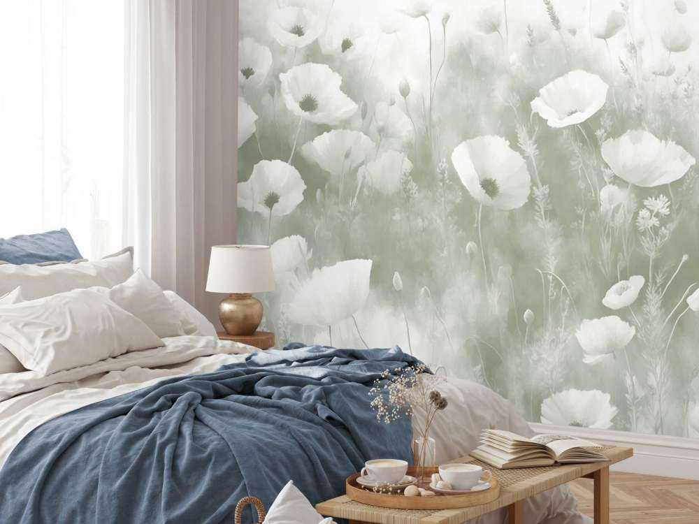 Danza di fiori selvatici - verde