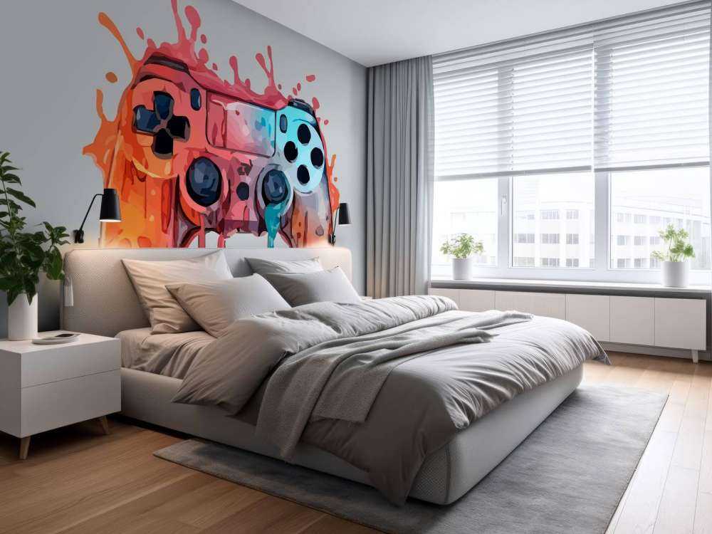 Acquerello Giocatore Splash