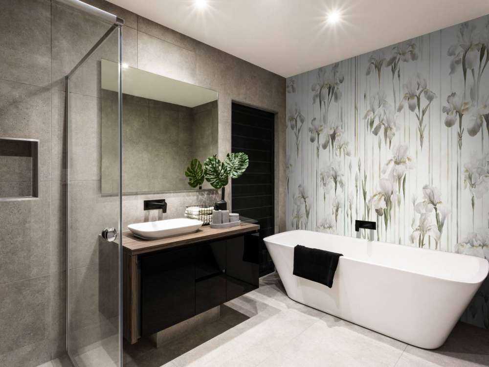 Iris e Strisce Beige Senza Giunzioni