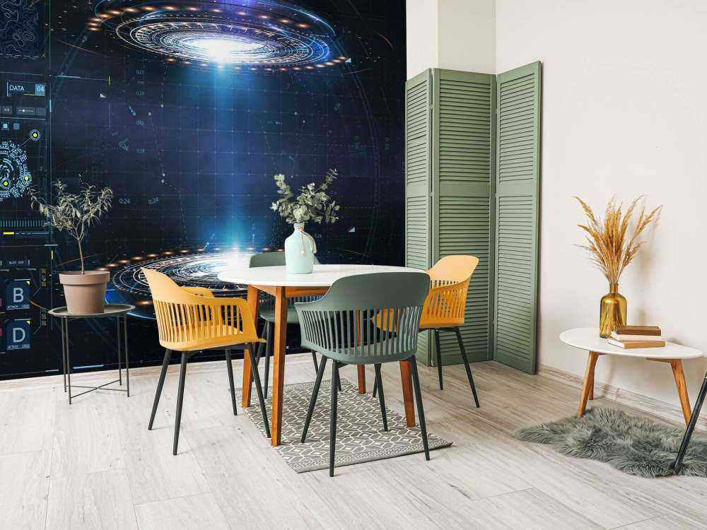 Cruscotto futuristico