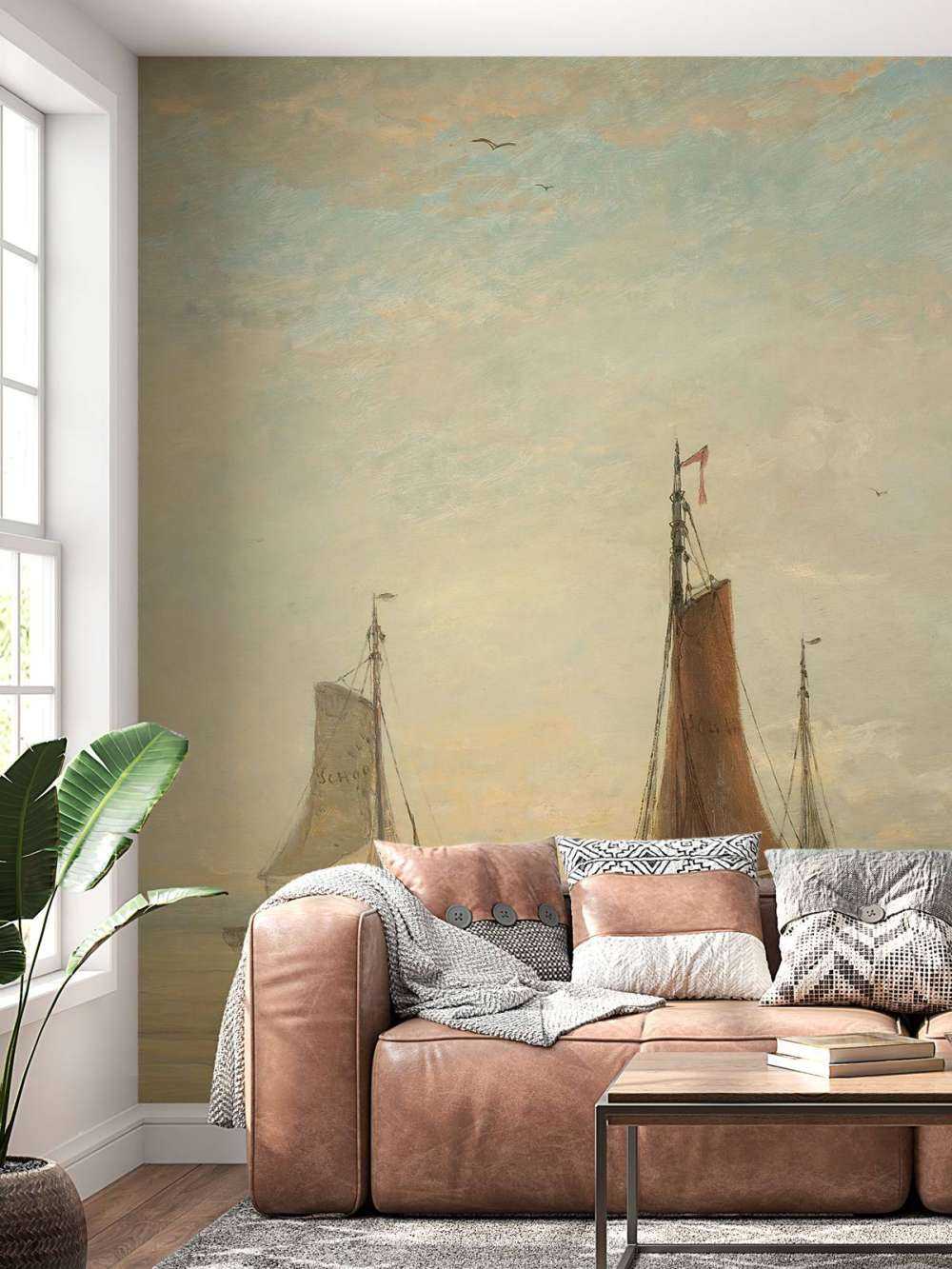 Bombe di Scheveningen all'ancora