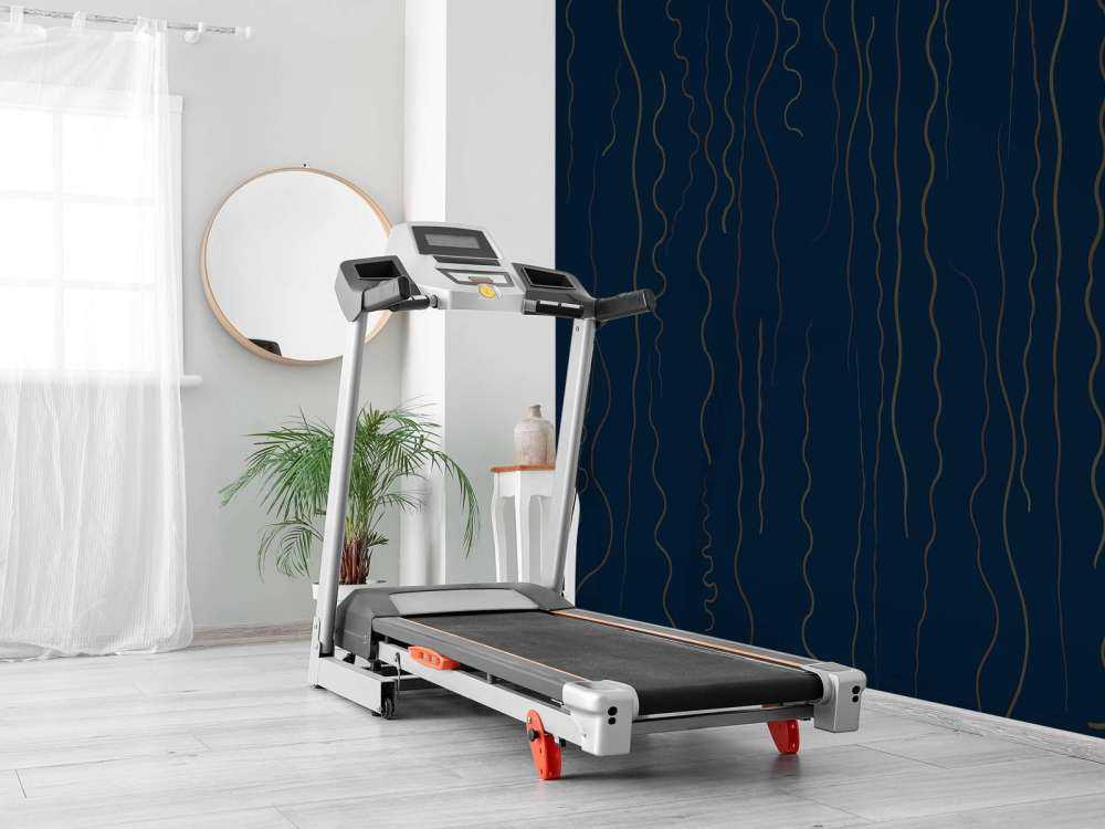 Linee organiche erba blu notte