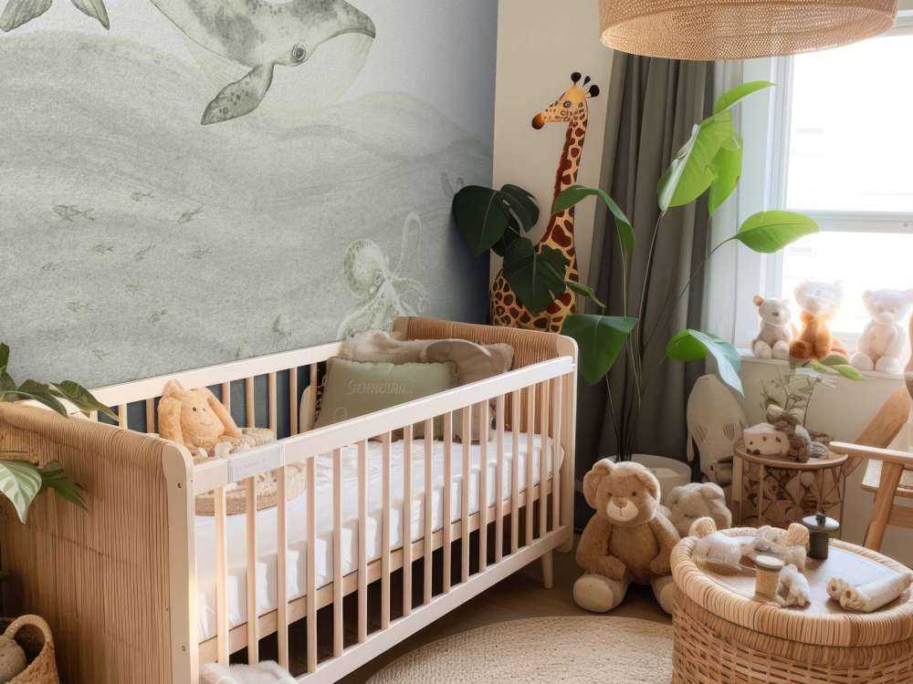 Mondo sottomarino in verde