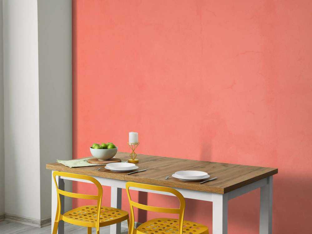 Calcestruzzo rosa albicocca