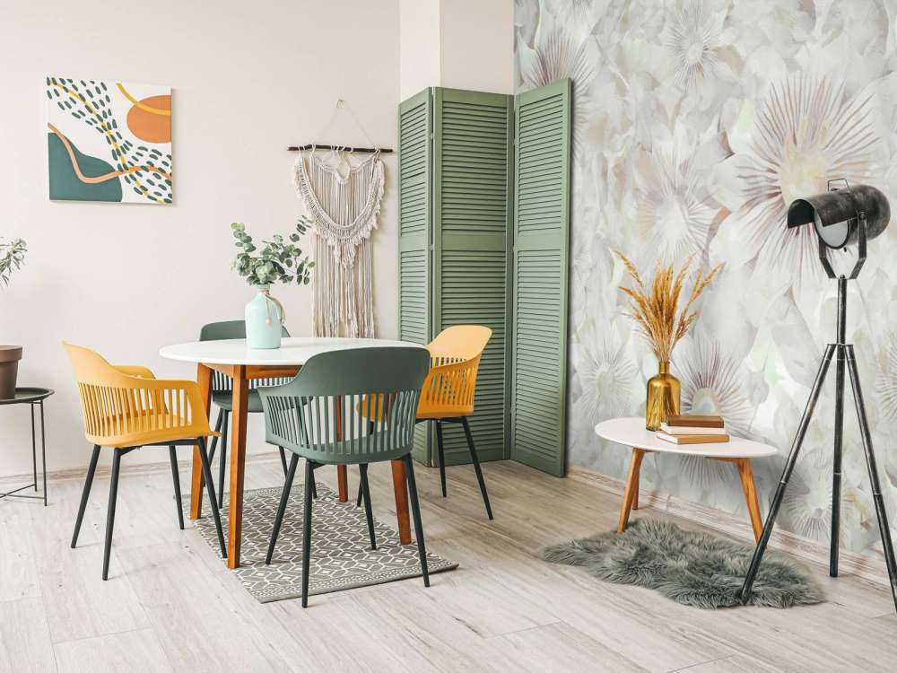 Eleganza Botanica Acquerello Grigio Nebbioso