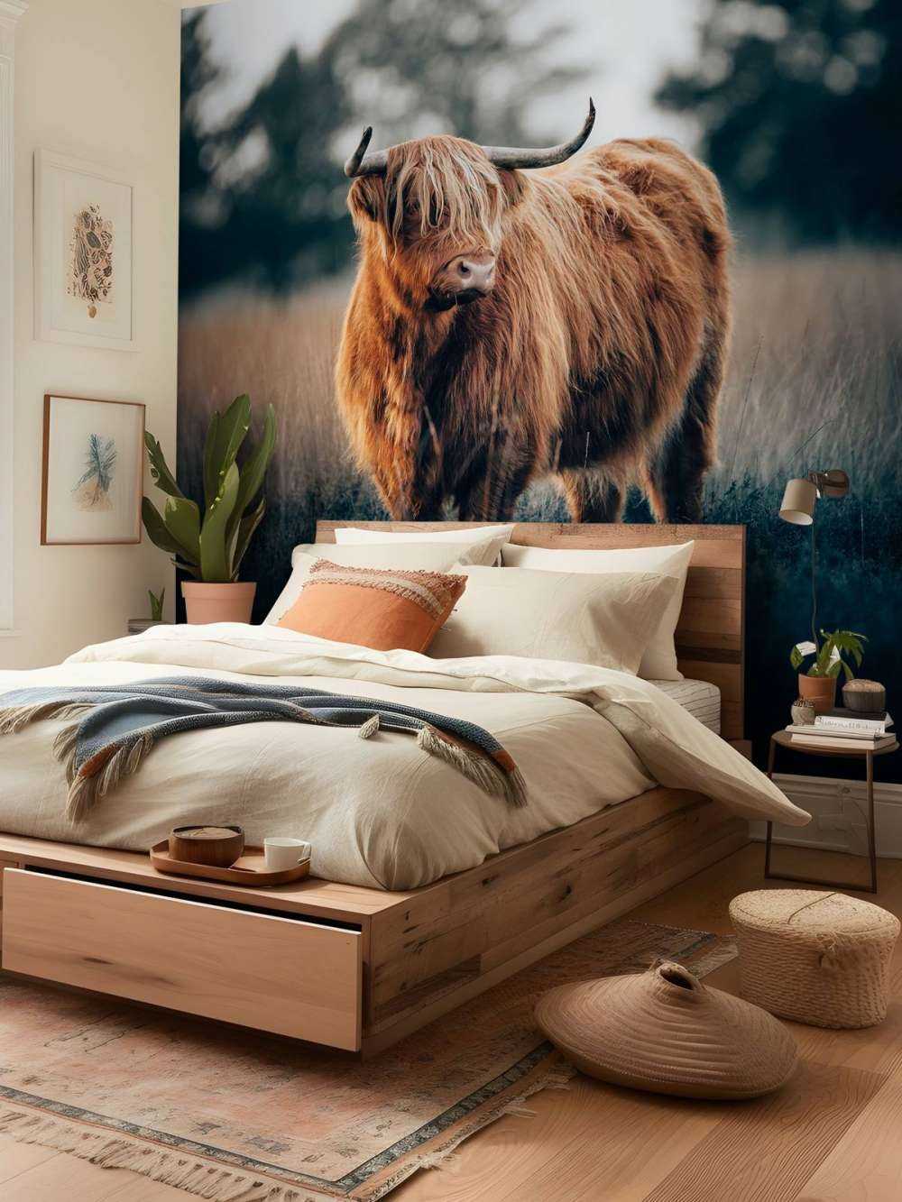 Ritratto di bovini delle Highland