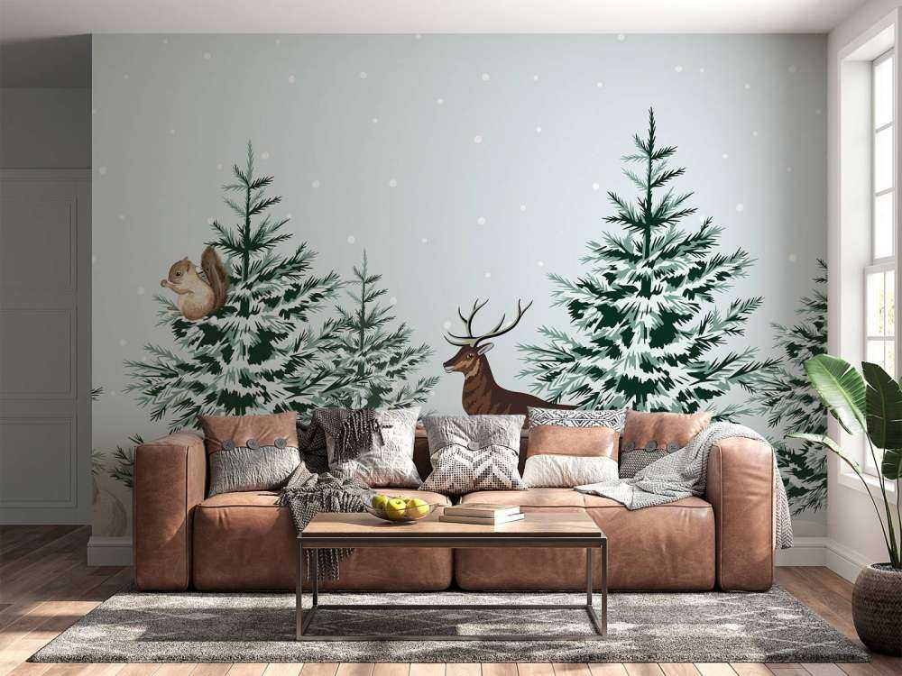 Gioia degli Abitanti della Foresta Invernale