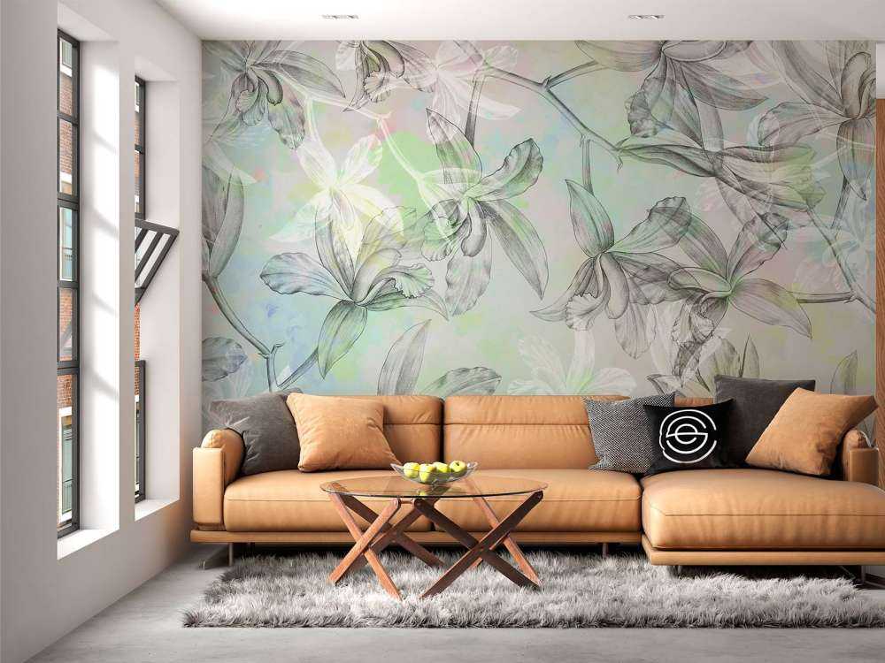 Acquerello Armonia di Orchidee