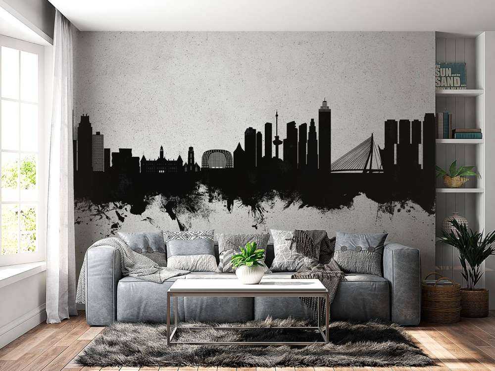 Acquerello skyline, Rotterdam