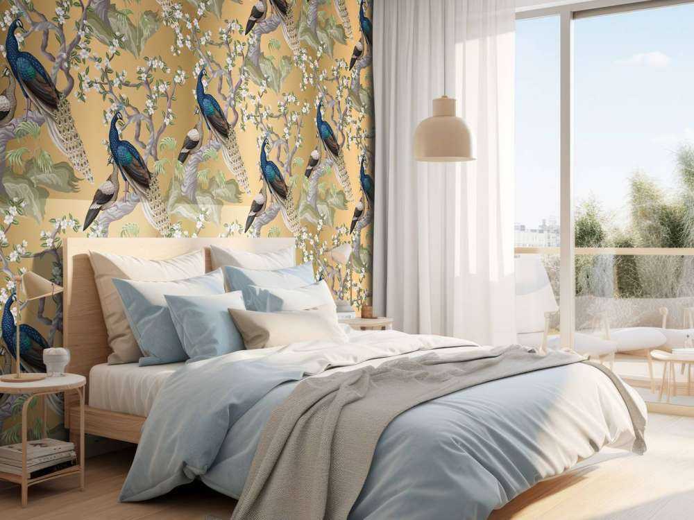 Sussurri di Pavone in un'Oasi