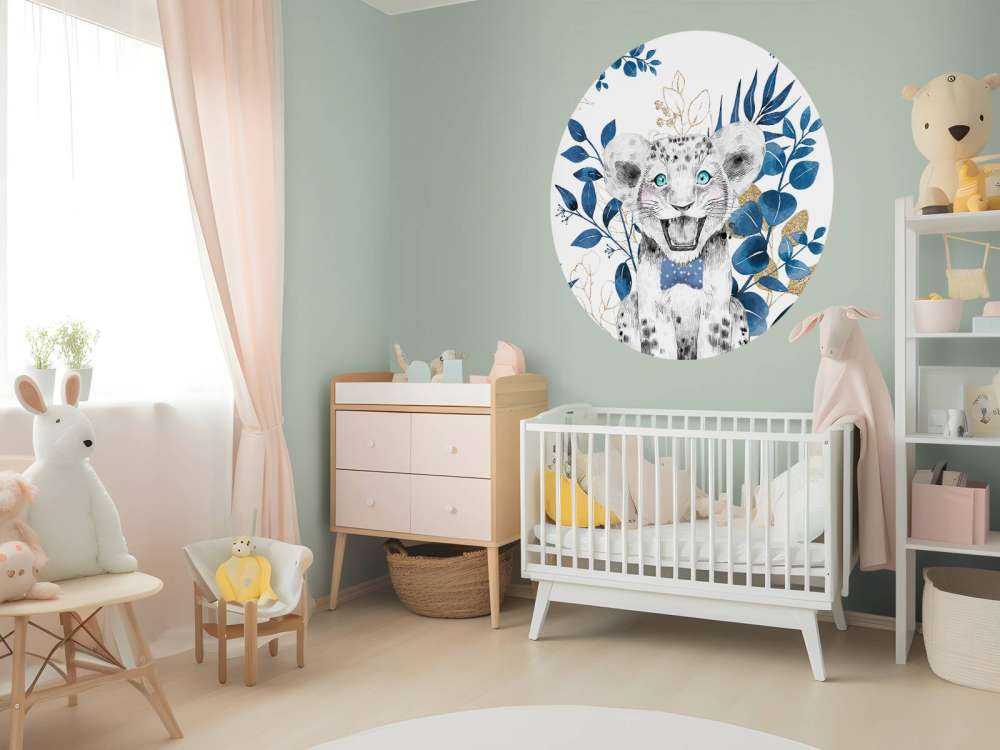 Bambino leonessa della giungla blu