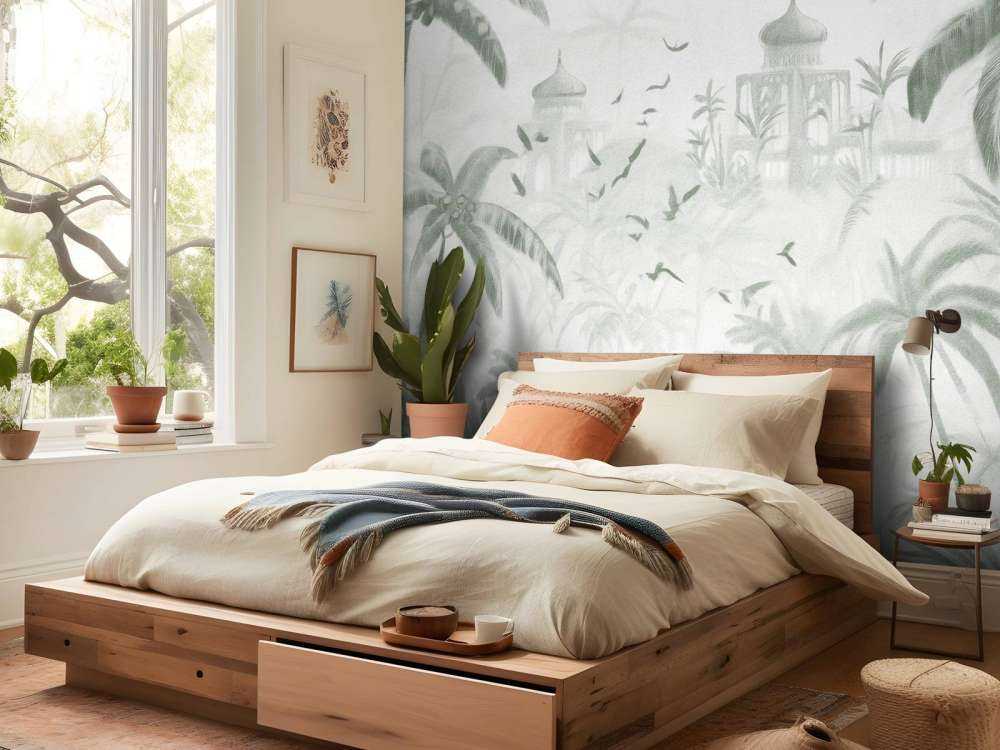 Giardino Orientale all'Alba, verde