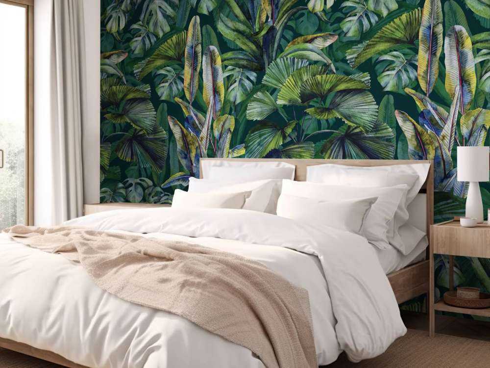 Foglie disegnate a mano