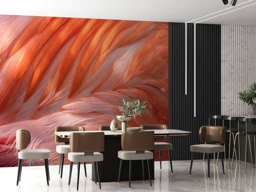 Piume di fenicottero