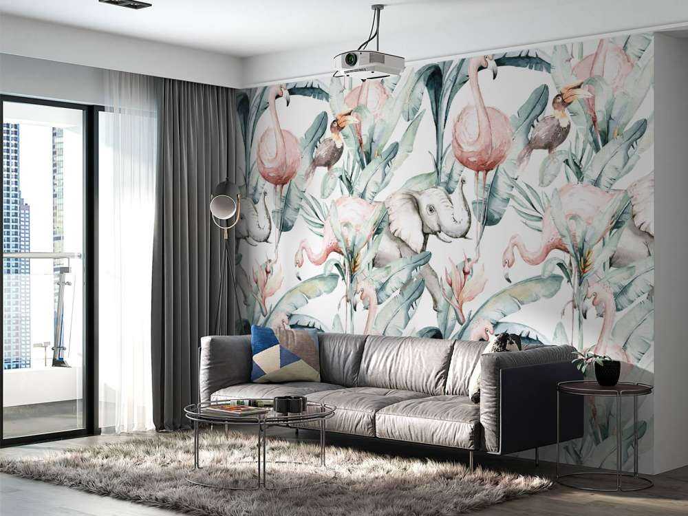 Animali tra le foglie