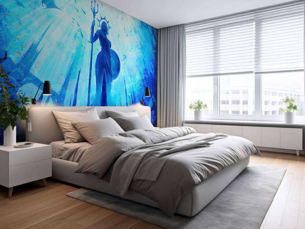 Dea greca nel mondo sottomarino