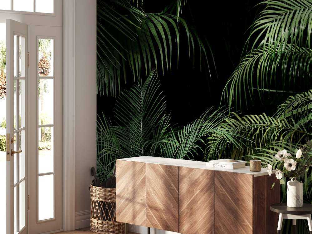 Pianta con foglie verdi