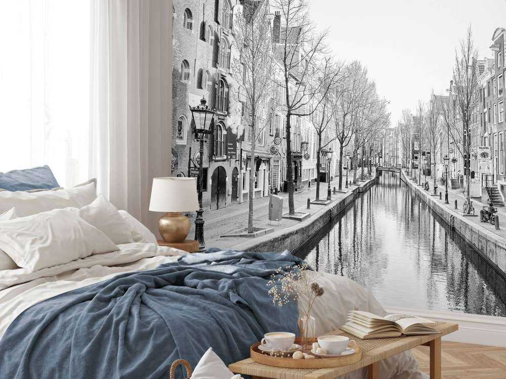 Amsterdam in bianco e nero