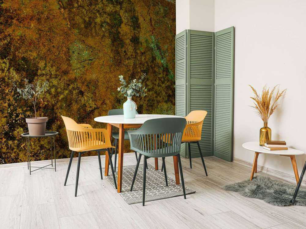 Struttura di colore verde