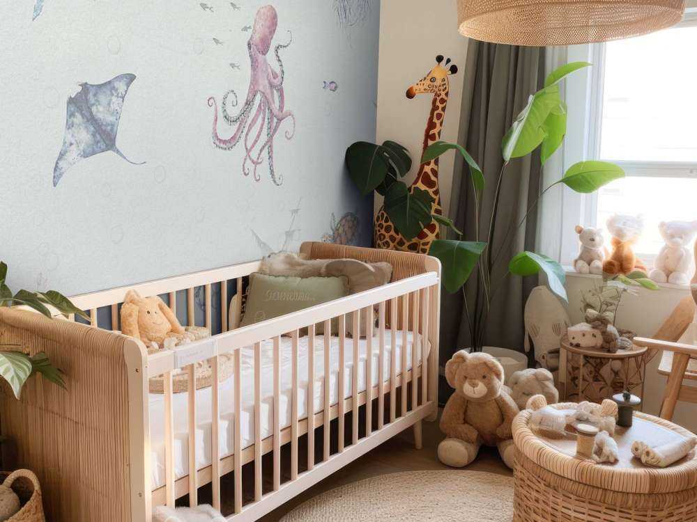 Onderwaterwereld van waterverf