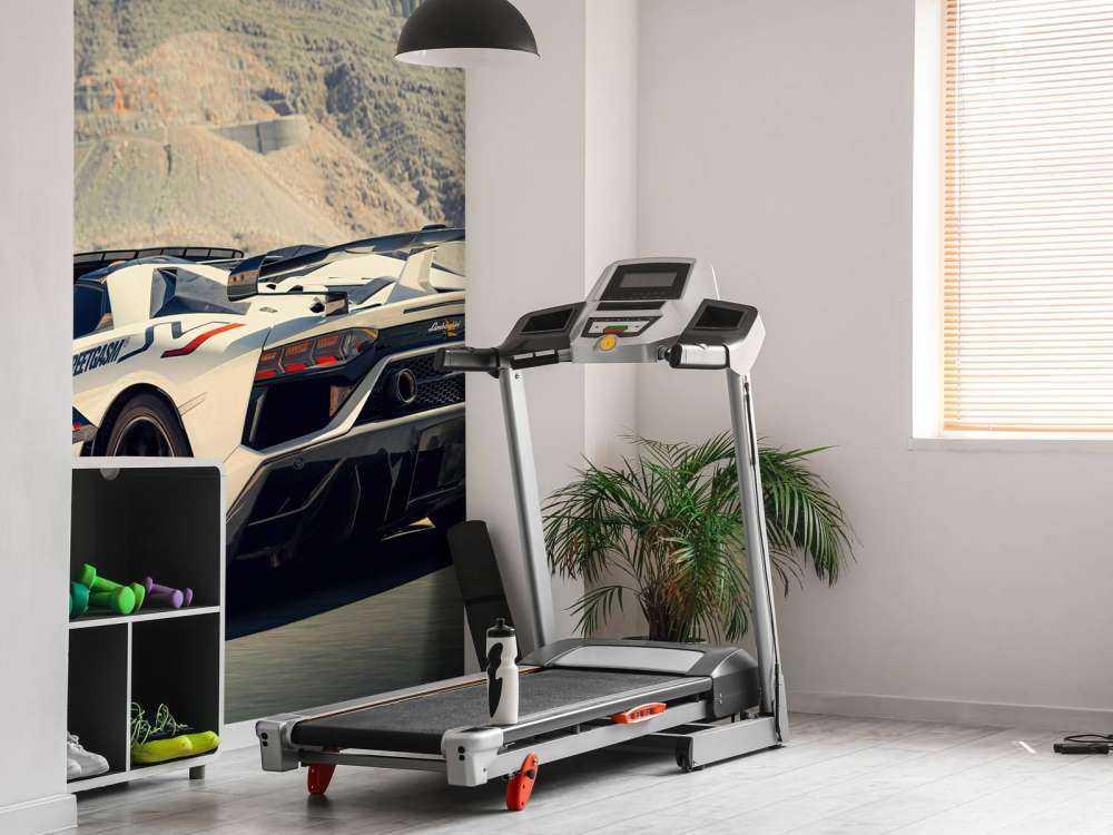 Supercar su passo montano