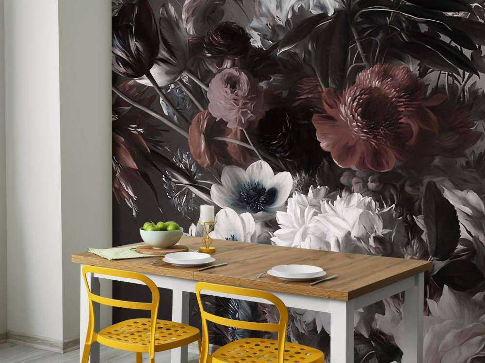 Grande bouquet con anemoni rosa