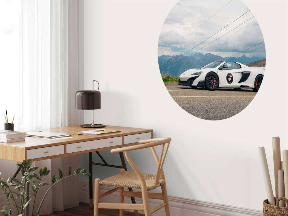 McLaren 675LT Spider Bergpanorama