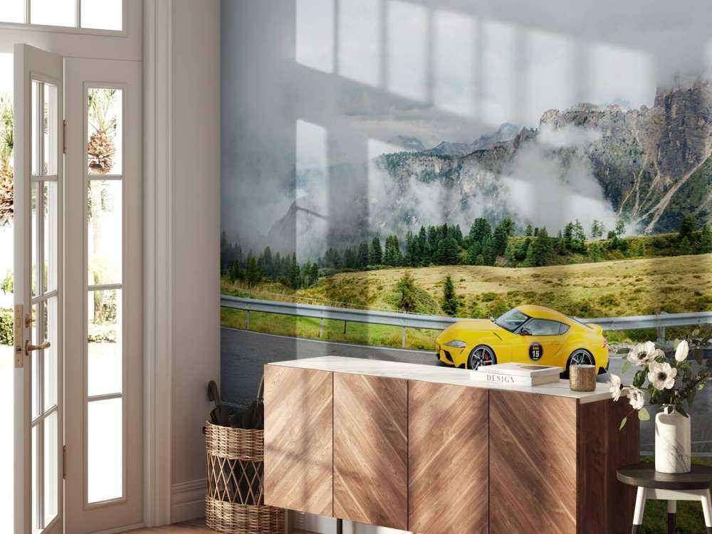 Sportwagen nelle Dolomiti