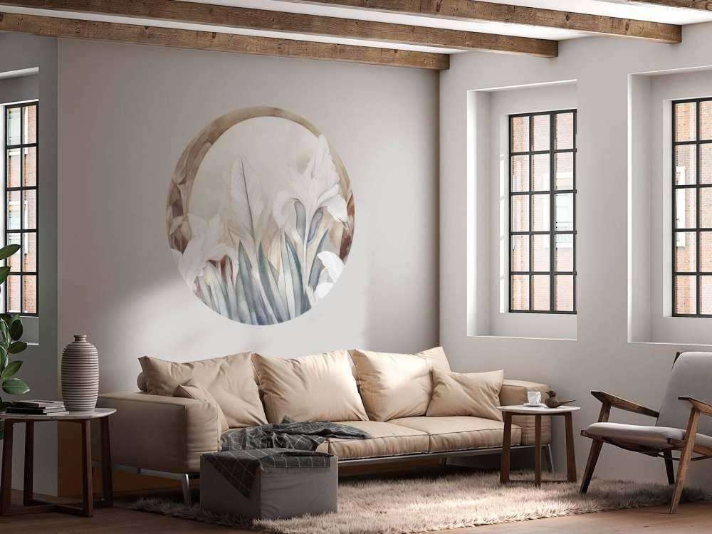 Iris all'alba grigia