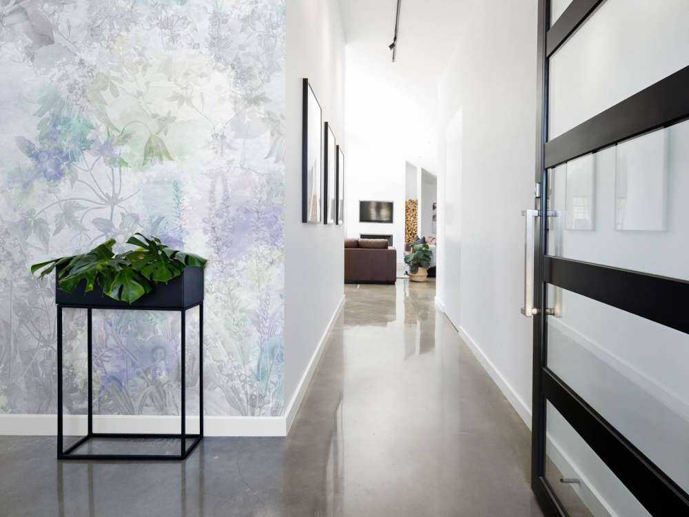 Acquerello Giardino Viola