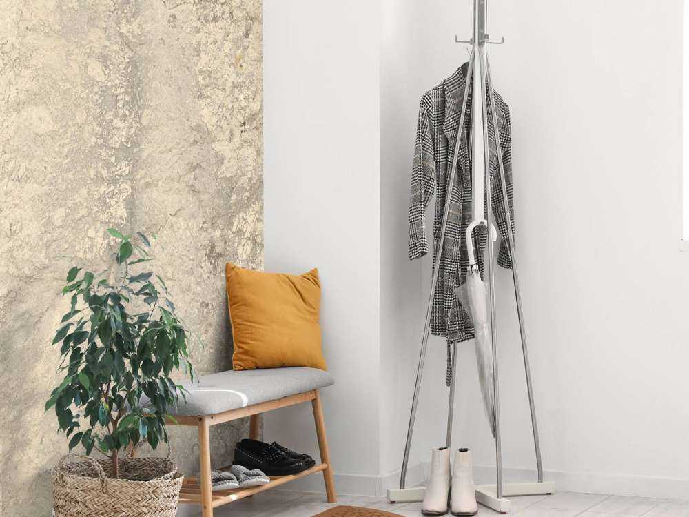 Parete rocciosa beige