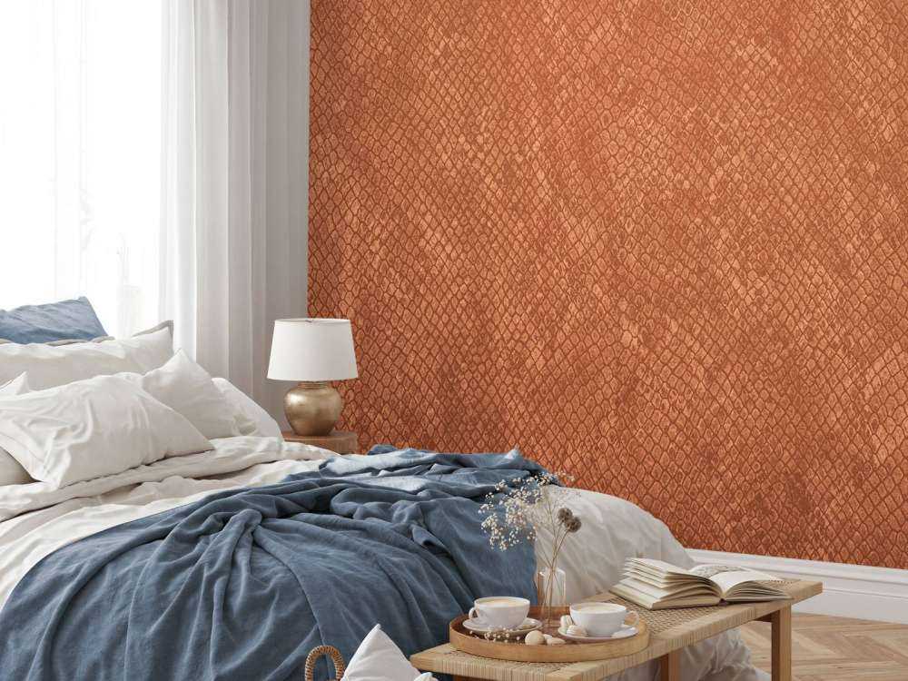 Struttura a serpente in terracotta