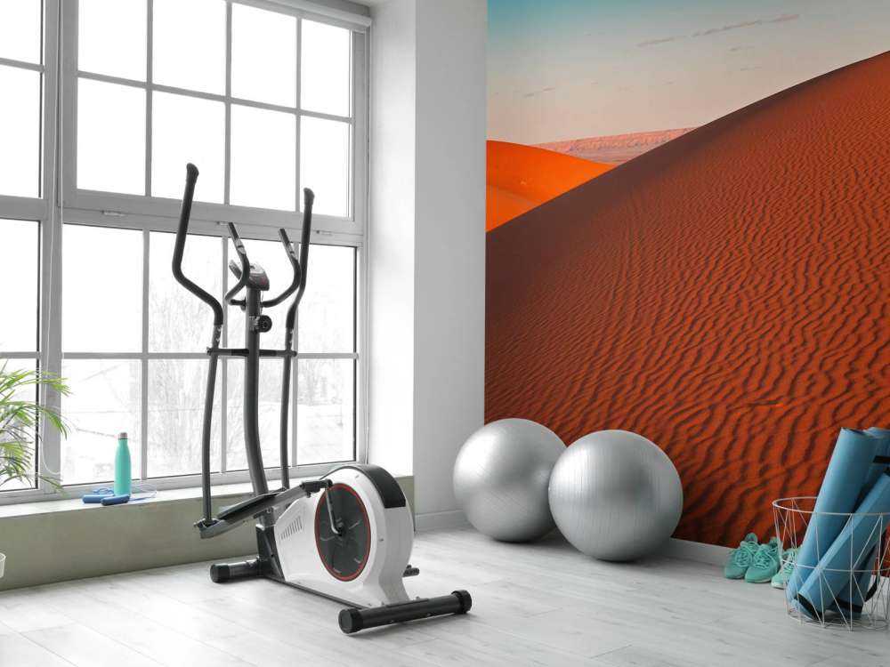 Dune di sabbia nel deserto del Sahara