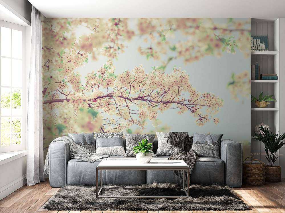 Fiori con aspetto vintage