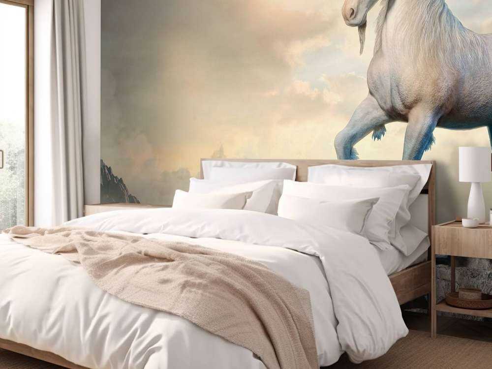 Unicorno sulle rocce