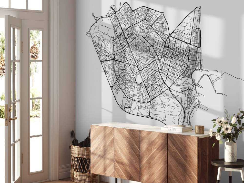 Mappa di Valencia, bianco 